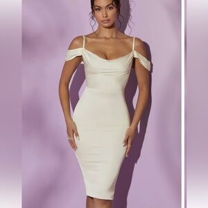 Oh Polly, cowl midi dress, size 6